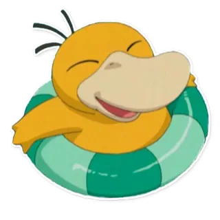 Psyduck Pack telegram stickers