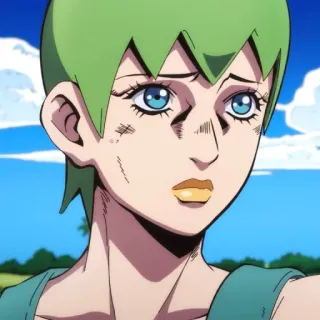 JoJo Part 6: Stone Ocean @StickersofAnime telegram stickers