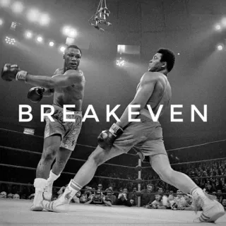 🔄 Muhammad Ali and Joe Frazier The Fight of the Century BREAKEVEN whatsapp sticker