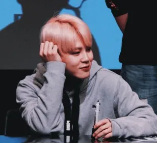 ☁️ Jimin Jimin, BTS, K-Pop, Idol, Cantor, Artista telegram sticker