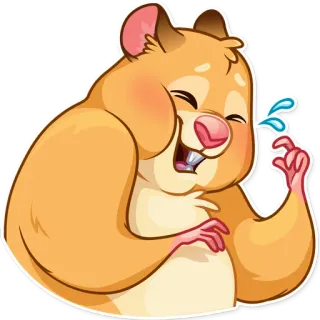 Mr. Hamster telegram stickers