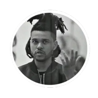 🙃 The Weeknd Musik, Sänger, The Weeknd, Promi, Porträt, R&B whatsapp sticker
