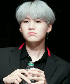 ✨ Suga kpop, bts, นักร้อง, มินยุนกิ, คนดัง, ไอดอล telegram sticker