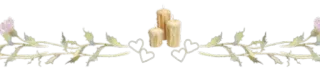 🤩 candele, floreale, cuori, decorazione telegram sticker