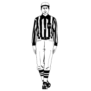 🏈 90 referee, sport, football, umpire, official telegram sticker