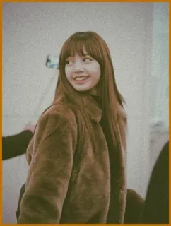 💧 Lisa K-Pop, Lisa, Blackpink, Idol, Sängerin, Asiatin, Frau telegram sticker