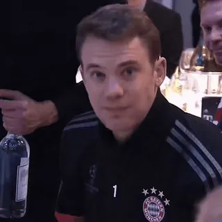🔵 Manuel Neuer FC Bayern Munich whatsapp sticker