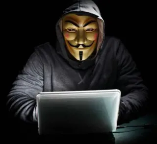 👨‍💻 anonymous, mask, hacker, computer, internet, guy fawkes telegram sticker