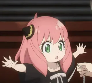 🎟 Anya Forger Spy × Family アニメ, SPY×FAMILY, アーニャ・フォージャー, 漫画, 子供, かわいい telegram sticker