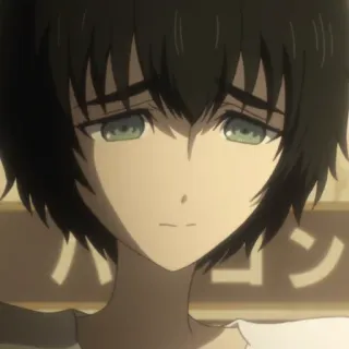 ⏱ Shiina Mayuri Steins;Gate Anime, Steins;Gate, Shiina Mayuri, Personagem, fofo whatsapp sticker