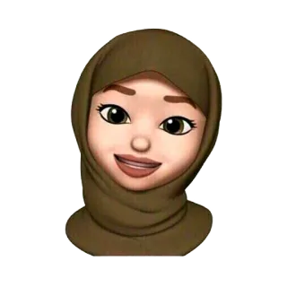 Hijab whatsapp stickers