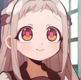🥯 Nene Yashiro Toilet-bound Hanako-kun Anime, Fofo, Nene Yashiro, Hanako-kun, Mangá, Personagem telegram sticker