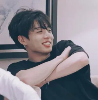 🍃 Jungkook K-pop, BTS, zanger, idool, muzikant, artiest, Jeon Jungkook telegram sticker