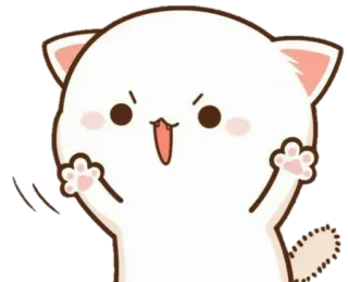 Anime Cat whatsapp stickers