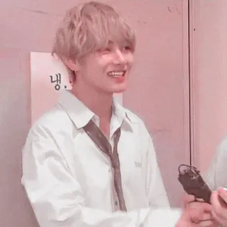 🗼 냉 coreano, persona, celebridad, ídolo, masculino, sonrisa telegram sticker