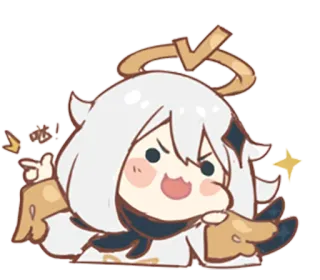 GenshinImpact @lostinparadisee telegram stickers