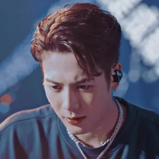 😡 homem, masculino, retrato, cantor, kpop, asiático whatsapp sticker