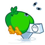 😵 dibujos animados, bomba, violencia, pájaro verde, explosión telegram sticker