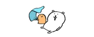 👑 cartoon, cute, bear, animation telegram sticker