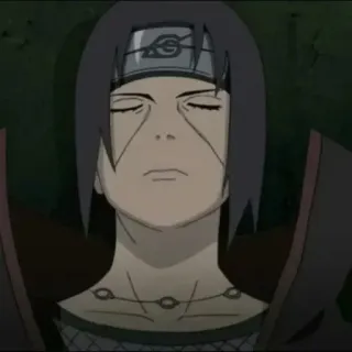 🦊 Itachi Uchiha Naruto Itachi Uchiha, Naruto, Anime, Manga, Ninja, Charakter telegram sticker