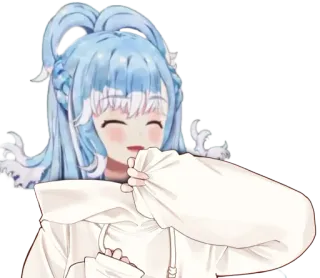 😍 Kobo Kanaeru vtuber, аниме, каваий, милый whatsapp sticker