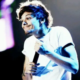😜 Louis Tomlinson chanteur, musicien, personne, divertissement, célébrité, pop telegram sticker