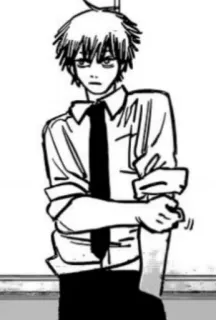 🥱 Denji Chainsaw Man anime, manga, Chainsaw Man, Denji telegram sticker