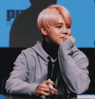☁️ Jimin K-pop, Idol, Cantor, Jimin, BTS, Asiático, Coreano telegram sticker