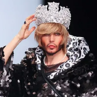 🤴 mahkota, pria, laki-laki, perhiasan, glamor telegram sticker