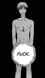 🤍 FUCK. Manga, Parolaccia, Offensivo, Adulti, Anime whatsapp sticker