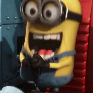 🍌 Minion Despicable Me Minion, Ich einfach unverbesserlich, Cartoon, Animation, lustig, Figur telegram sticker