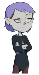 🧐 Amity Blight The Owl House cartoon, witch, mage, magic, anime, girl, The Owl House telegram sticker