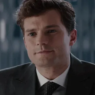 🍂 Christian Grey Fifty Shades of Grey Mann, Anzug, Geschäftsmann, Porträt, Schauspieler whatsapp sticker