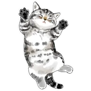 🤗 猫, 子猫, かわいい, 動物, ペット, 家畜 telegram sticker