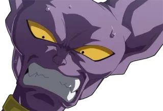 😤 Beerus Dragon Ball Anime, Katze, Wütend, Schreien, Dragon Ball, Beerus telegram sticker