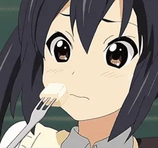 🥡 アニメ, 食べる, 食べ物, 漫画, キャラクター whatsapp sticker