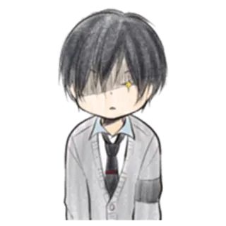 ✨ Anime, Charakter, Manga, Junge telegram sticker