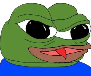 😛 Pepe the Frog pepe, frog, meme, internet meme telegram sticker
