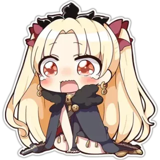 😢 Anime, Sticker, Chibi, Dessin animé, Personnage telegram sticker