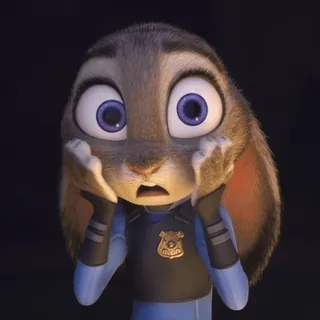 🫢 Judy Hopps Zootopia telegram sticker