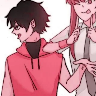🦎 Anime, Desenho animado, Retrato, Personagem, Desenho, Mangá, Ilustração telegram sticker