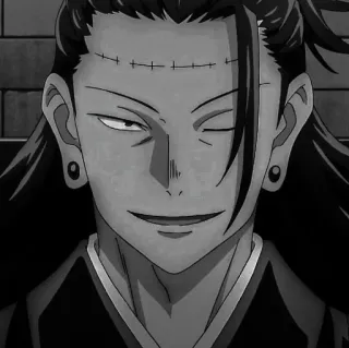 🚬 Suguru Geto Jujutsu Kaisen Anime, Manga, Jujutsu Kaisen, Suguru Geto, Personnage, Méchant telegram sticker
