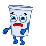 Cup man @TgEmojis telegram emojis 🥤
