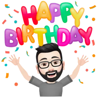 ✳️ HAPPY BIRTHDAY birthday, celebration, confetti, greeting, happy, party telegram sticker