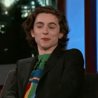 🥀 Timothée Chalamet diễn viên, người đàn ông, chân dung telegram sticker