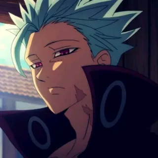 💛 Ban Seven Deadly Sins Anime, Manga, Tội cáo, Bất tử, Mắt đỏ, Vết sẹo, Seven Deadly Sins telegram sticker