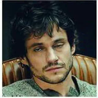 🙄 Will Graham Hannibal Hannibal, Will Graham, Serie, Ernst, Mads Mikkelsen telegram sticker