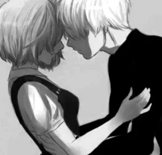 ⛓️ love, couple, romance, anime, manga, affection telegram sticker
