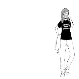 😎 GRAACA MMA FAMILY Anime, Personagem, Camiseta, Texto telegram sticker