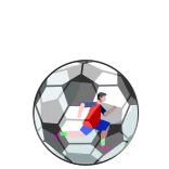 🏃♂️ futebol, jogador de futebol, atleta, esporte, bola, jogador, chute, jogo telegram sticker